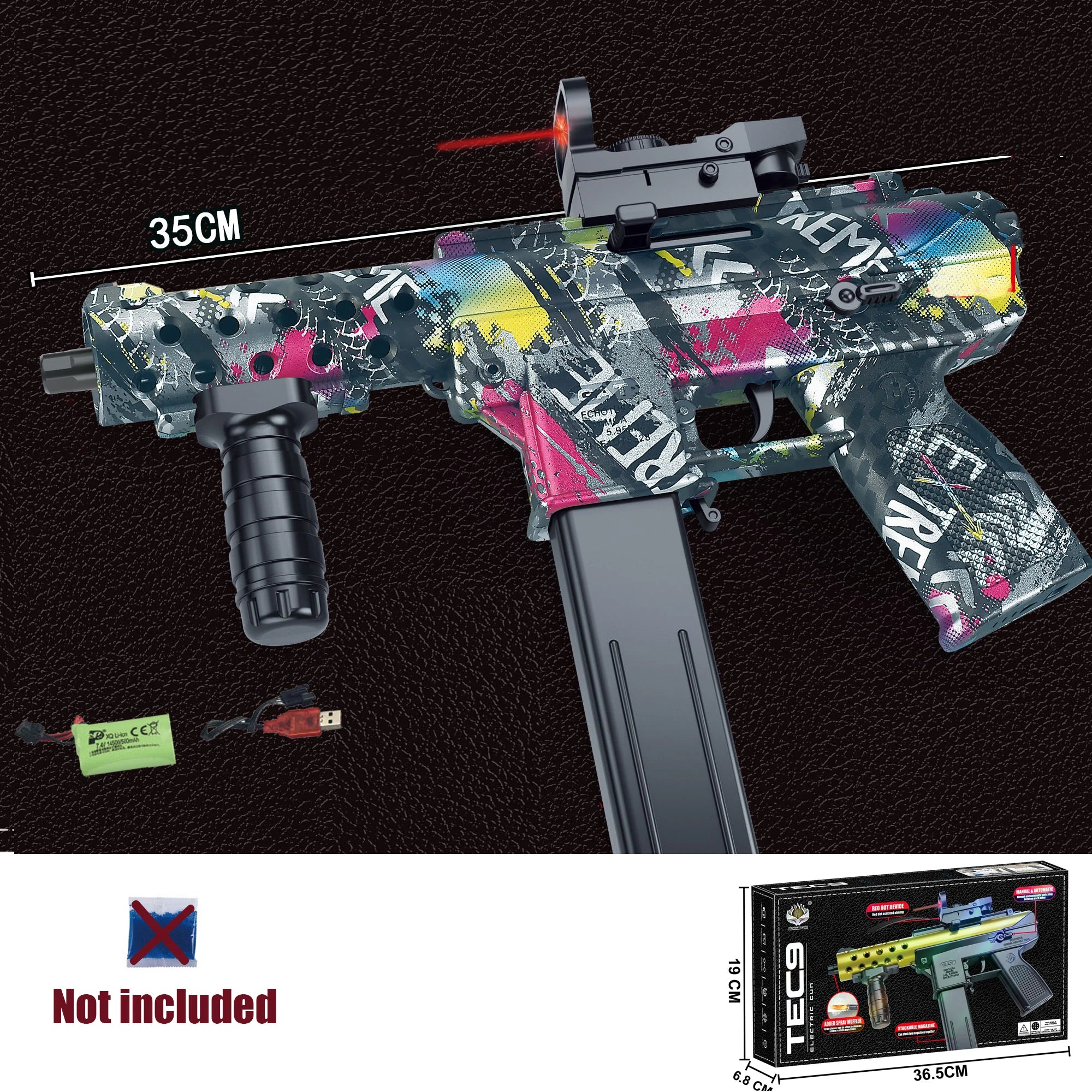 Viral Red Gel Blaster Kit